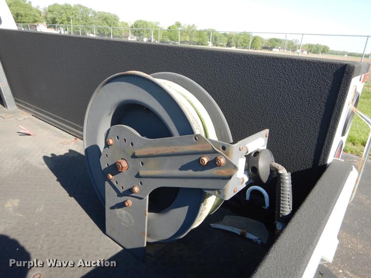 image for item DE1645 2012 Ford F250 Super Duty Crew Cab utility bed pickup truck