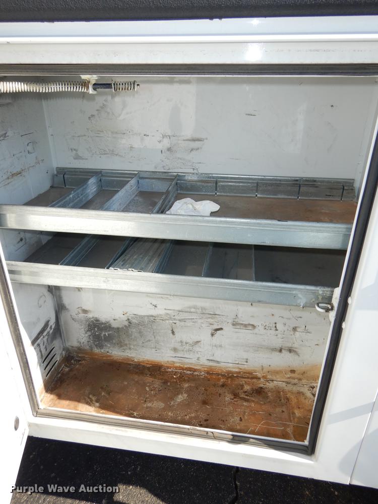 image for item DE1645 2012 Ford F250 Super Duty Crew Cab utility bed pickup truck