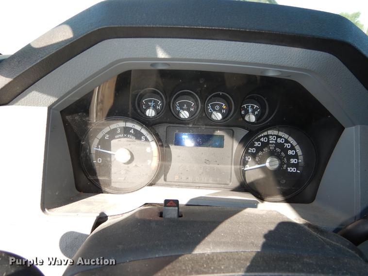 image for item DE1646 2012 Ford F250 Super Duty Crew Cab utility bed pickup truck