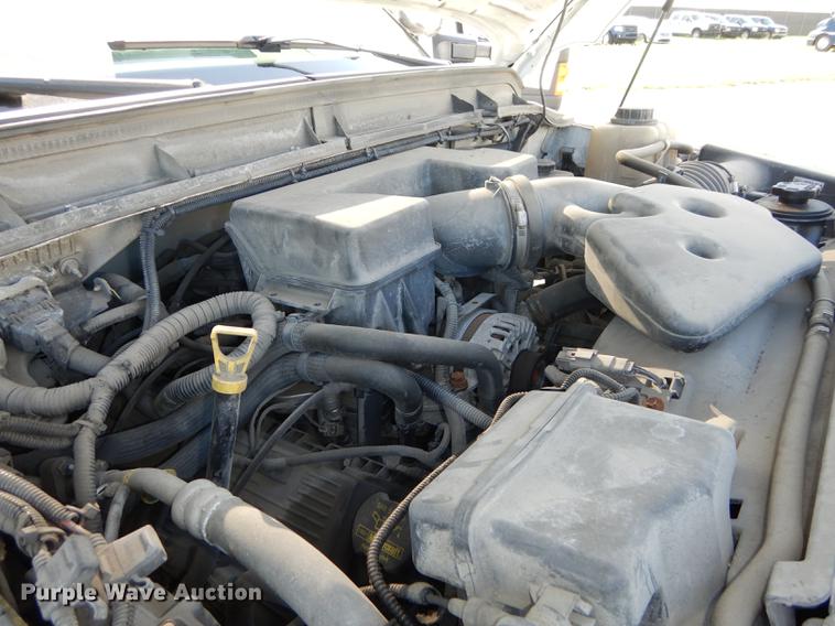 image for item DE1646 2012 Ford F250 Super Duty Crew Cab utility bed pickup truck