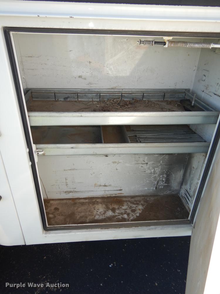 image for item DE1646 2012 Ford F250 Super Duty Crew Cab utility bed pickup truck