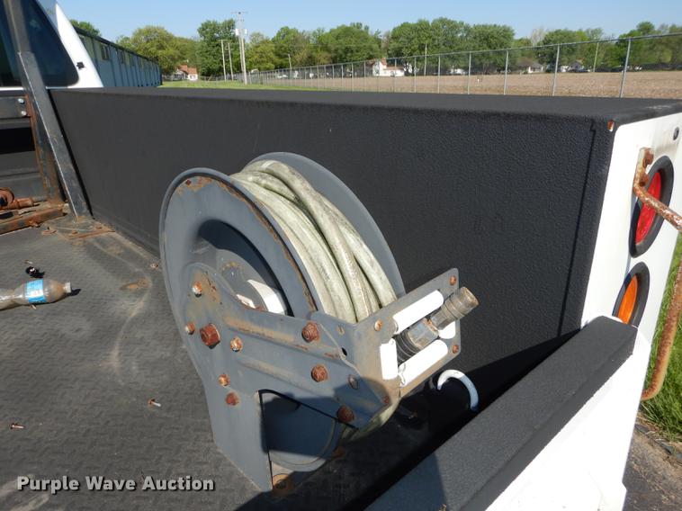 image for item DE1646 2012 Ford F250 Super Duty Crew Cab utility bed pickup truck