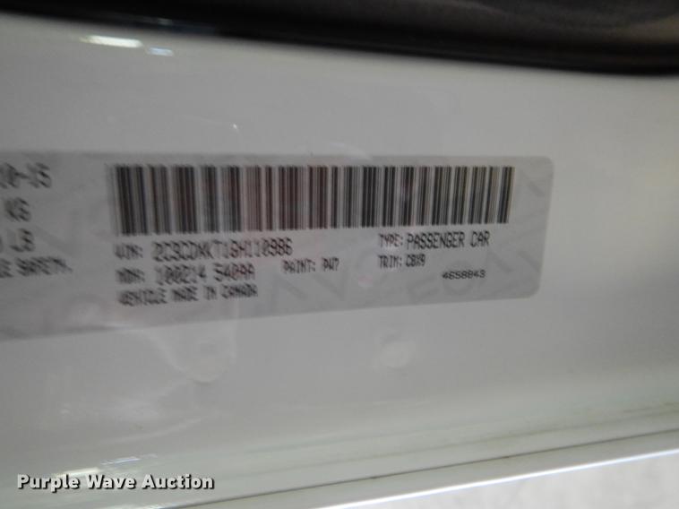 image for item DE1647 2016 Dodge Charger Police