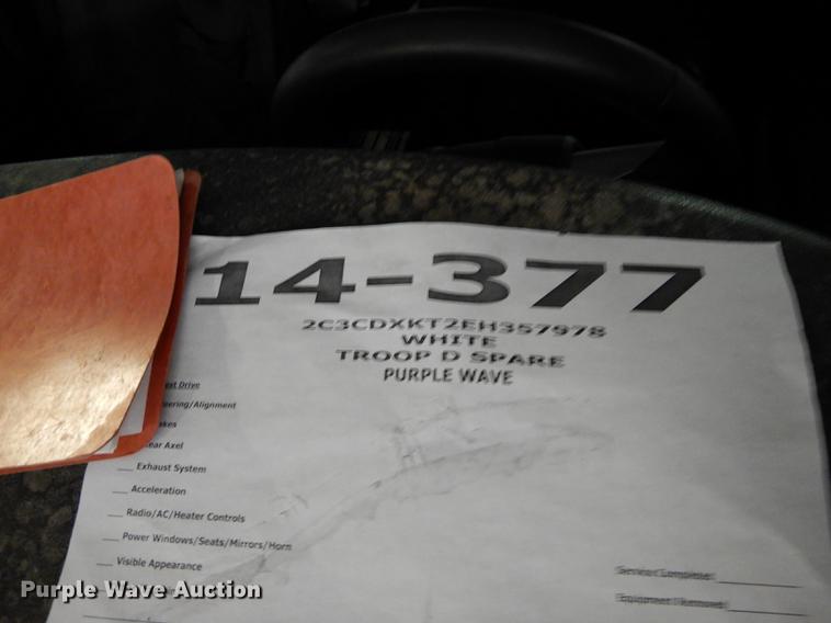 image for item DE1649 2014 Dodge Charger Police