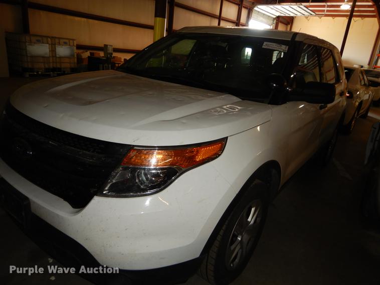 image for item DE1652 2015 Ford Explorer Police Interceptor SUV