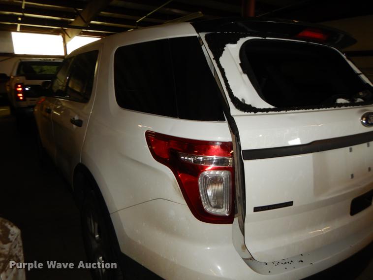 image for item DE1652 2015 Ford Explorer Police Interceptor SUV