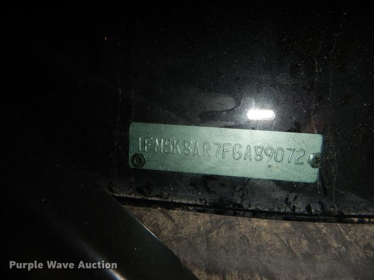 image for item DE1652 2015 Ford Explorer Police Interceptor SUV