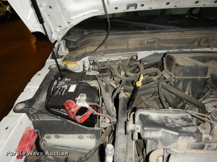 image for item DE1653 2012 Ford F250 Super Duty XL Crew Cab utility bed pickup truck