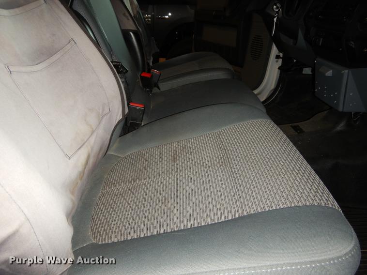 image for item DE1653 2012 Ford F250 Super Duty XL Crew Cab utility bed pickup truck