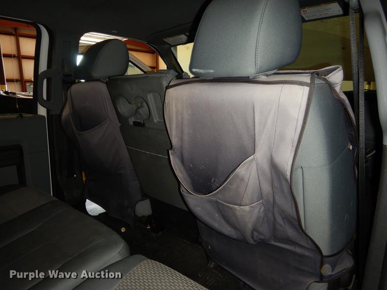 image for item DE1653 2012 Ford F250 Super Duty XL Crew Cab utility bed pickup truck