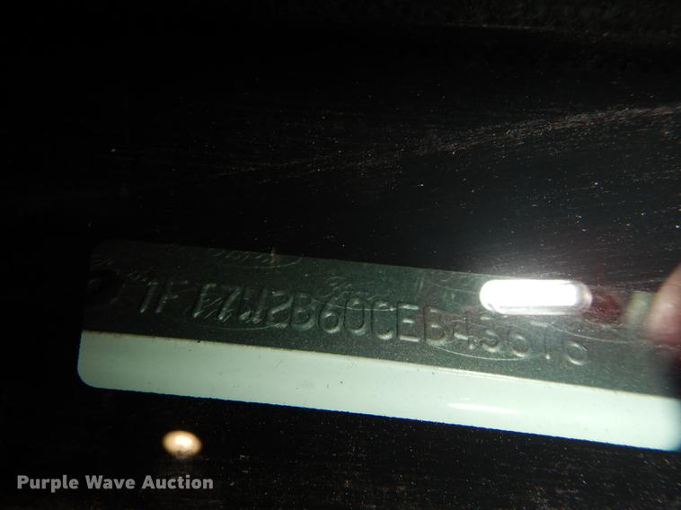 image for item DE1653 2012 Ford F250 Super Duty XL Crew Cab utility bed pickup truck