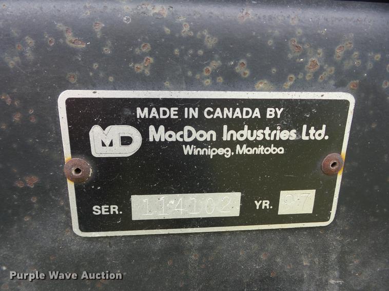 image for item AY9505 1997 MacDon 3000 windrower