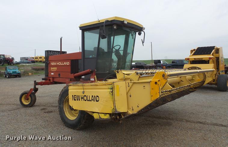 image for item DB6164 1994 New Holland 2450 windrower