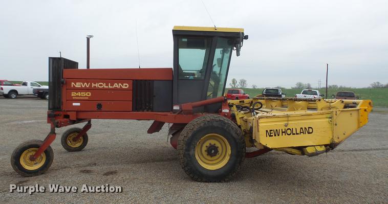 image for item DB6164 1994 New Holland 2450 windrower