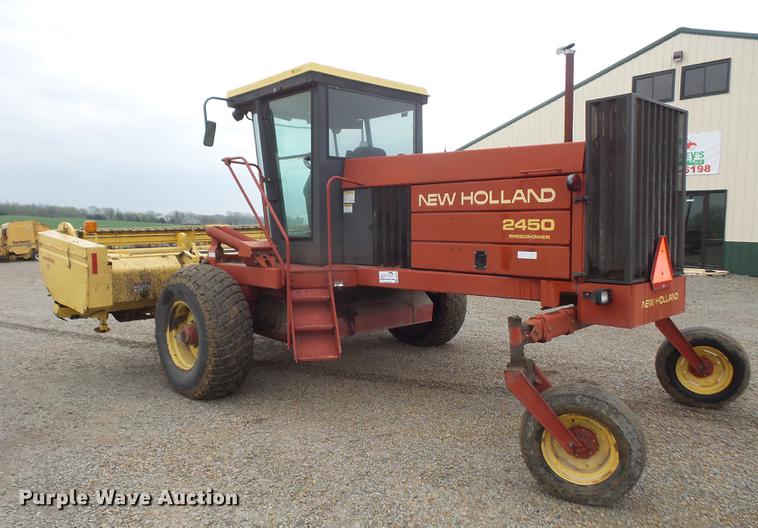 image for item DB6164 1994 New Holland 2450 windrower