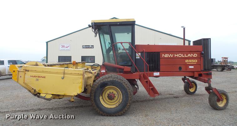 image for item DB6164 1994 New Holland 2450 windrower