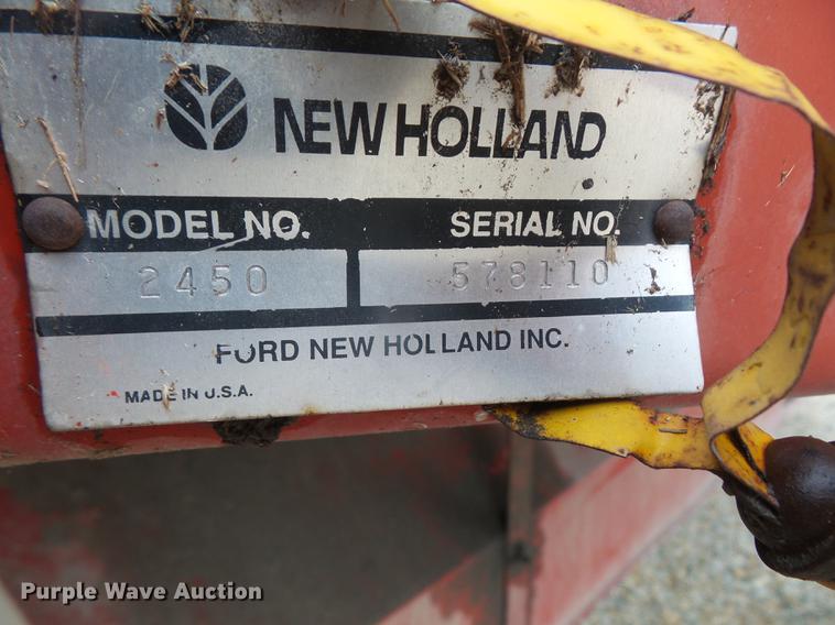 image for item DB6164 1994 New Holland 2450 windrower