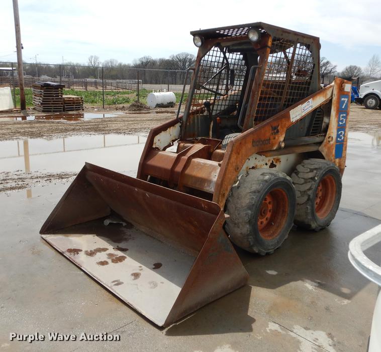 image for item DC0446 1994 Bobcat 753 skid steer