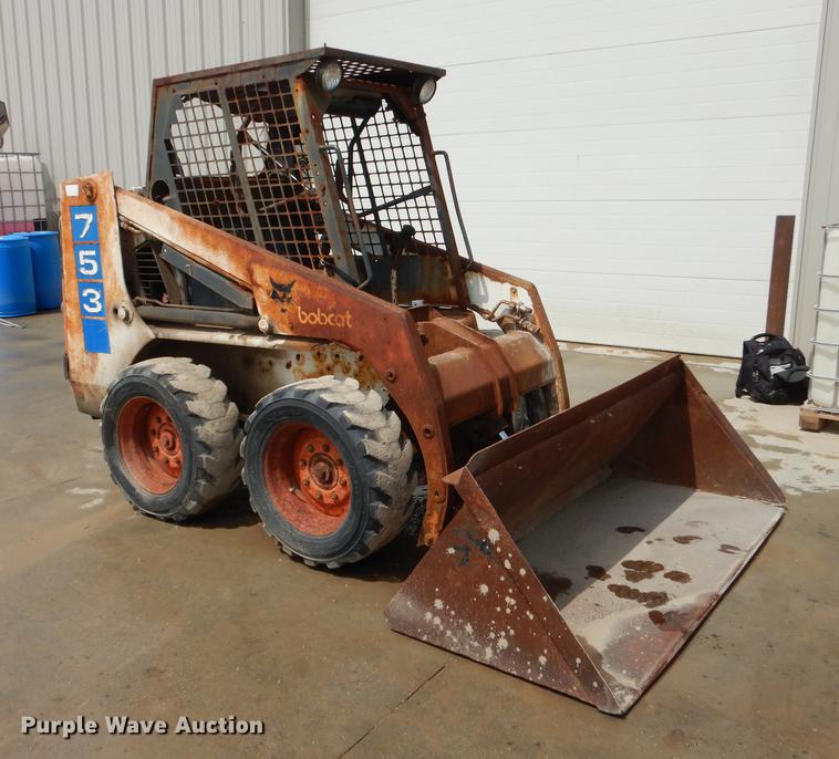 image for item DC0446 1994 Bobcat 753 skid steer