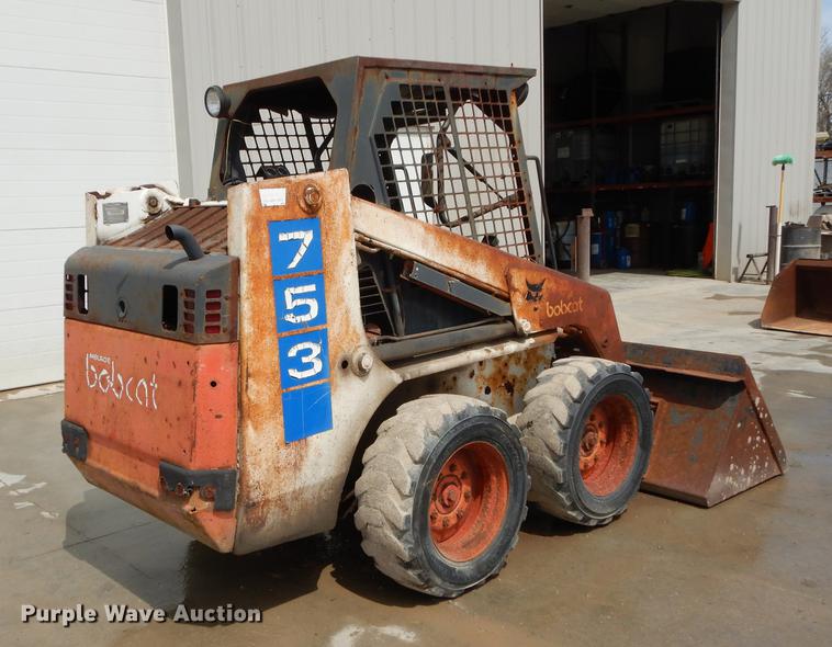 image for item DC0446 1994 Bobcat 753 skid steer
