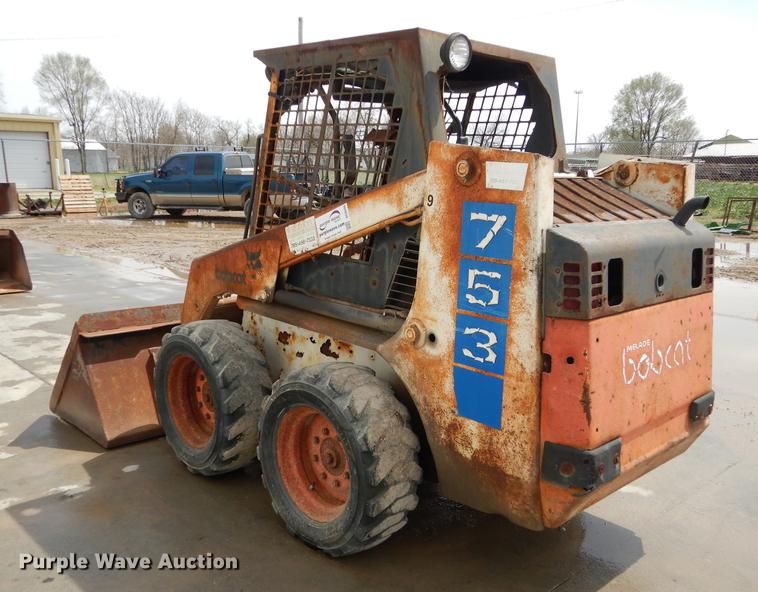 image for item DC0446 1994 Bobcat 753 skid steer