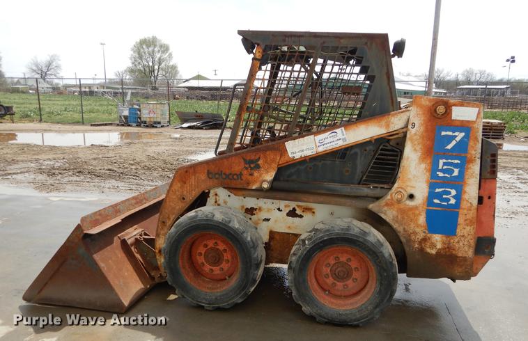 image for item DC0446 1994 Bobcat 753 skid steer