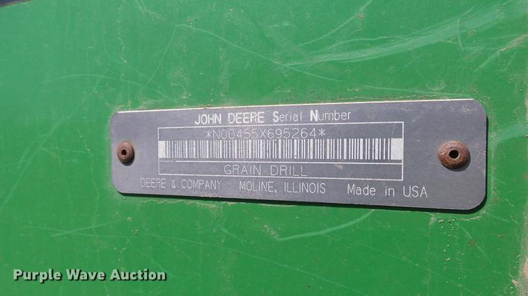 image for item DC3004 John Deere 455 grain drill