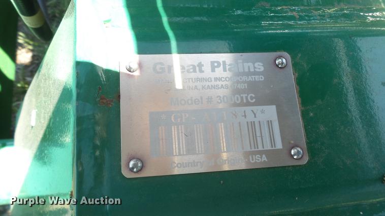 image for item DC3006 Great Plains Turbo Chopper 3000 vertical tillage