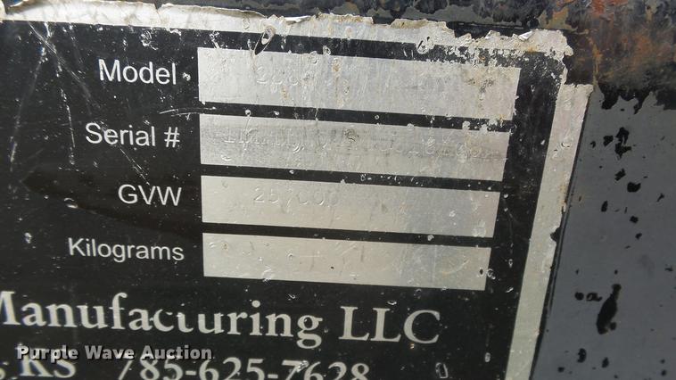 image for item DC3041 2006 Befort 2860 double header trailer