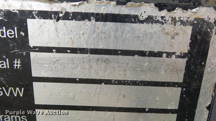 image for item DC3041 2006 Befort 2860 double header trailer