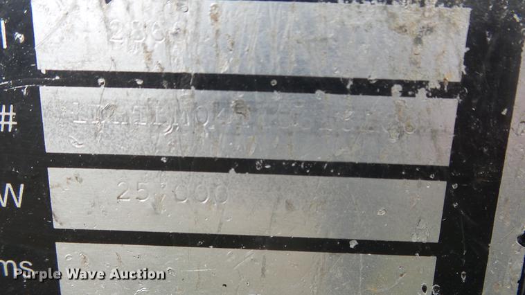 image for item DC3041 2006 Befort 2860 double header trailer