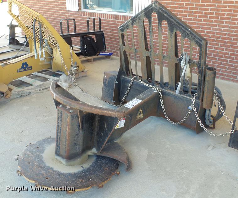 image for item DC4211 Dymax 5266D4 skid steer tree saw