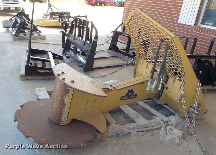 image for item DC4212 2009 Dougherty Forestry DFM3800 skid steer tree saw