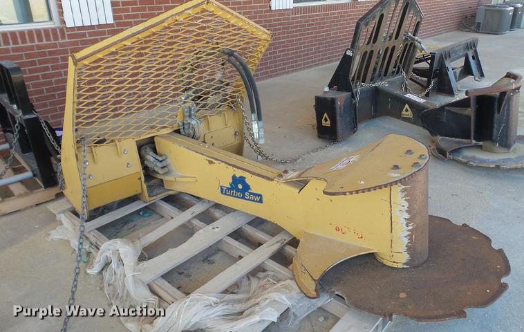image for item DC4212 2009 Dougherty Forestry DFM3800 skid steer tree saw