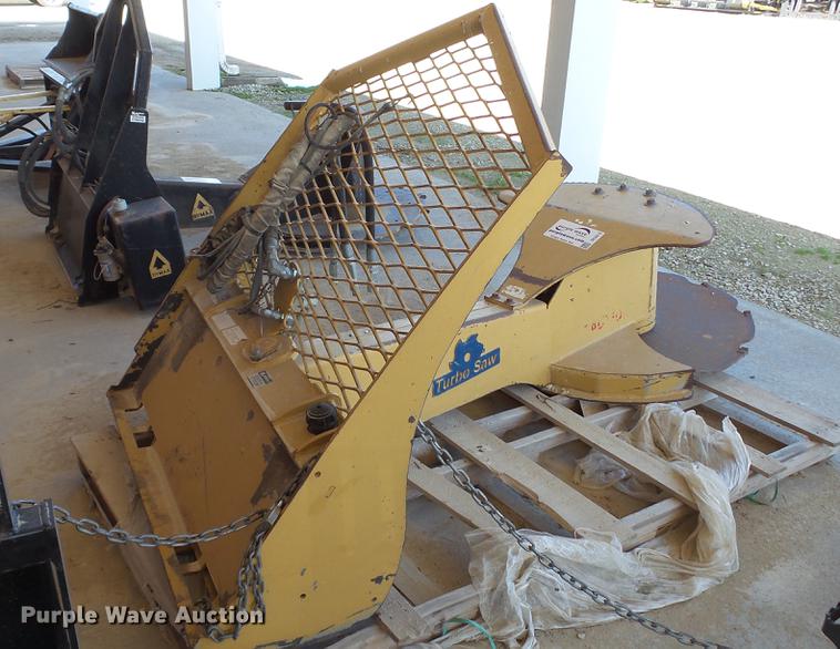 image for item DC4212 2009 Dougherty Forestry DFM3800 skid steer tree saw