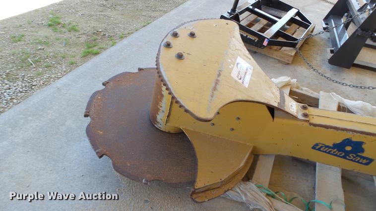 image for item DC4212 2009 Dougherty Forestry DFM3800 skid steer tree saw