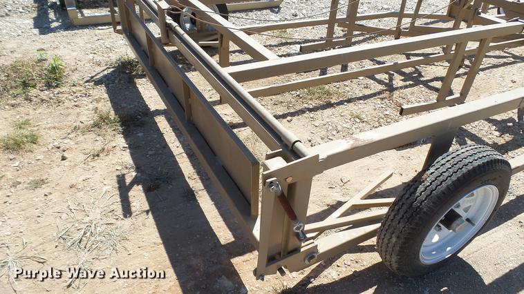 image for item DC5550 Parrish AgriTurf hay accumulator and grapple