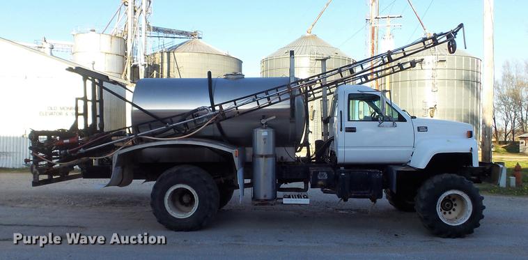 image for item DC7340 1999 GMC C8500 applicator truck