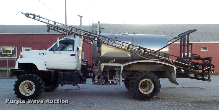 image for item DC7340 1999 GMC C8500 applicator truck