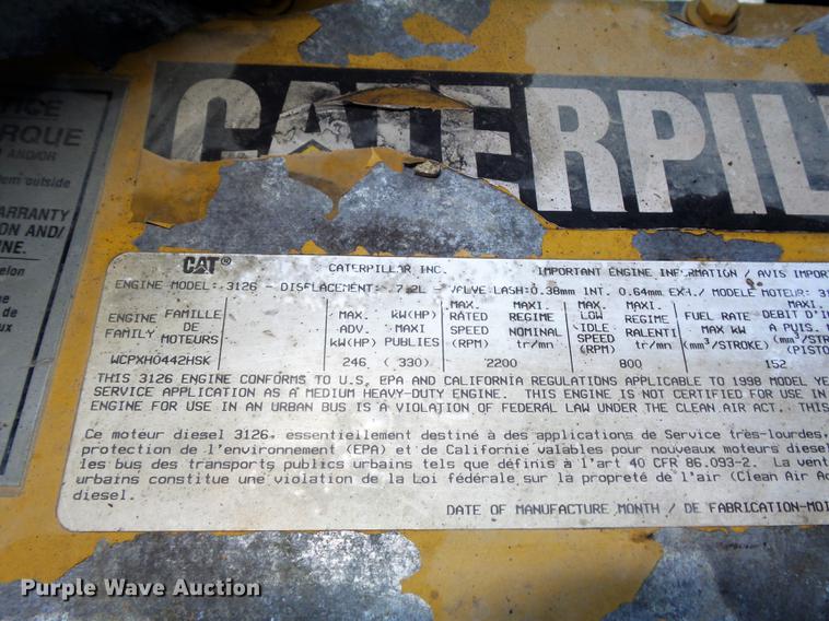 image for item DC7340 1999 GMC C8500 applicator truck