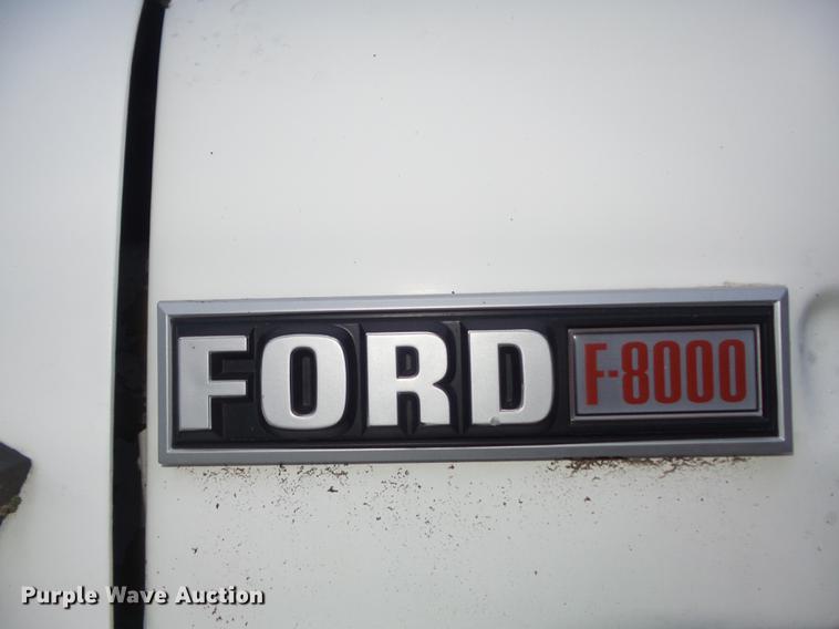 image for item DC7359 1984 Ford F8000 grain truck