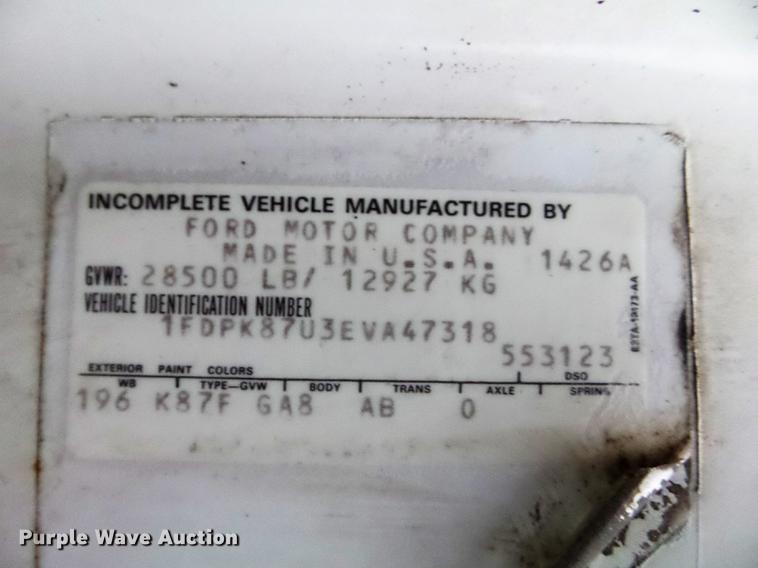 image for item DC7359 1984 Ford F8000 grain truck