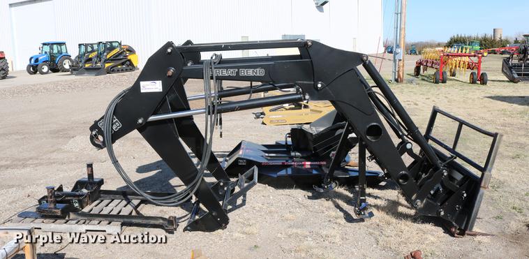 Great Bend GB870 loader in Ellsworth, KS | Item DC7589 sold | Purple Wave