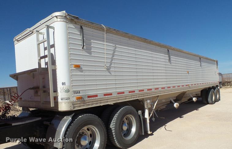 image for item DD1203 1993 Timpte double hopper bottom grain trailer