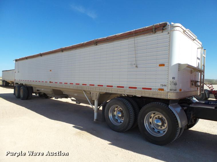 image for item DD1203 1993 Timpte double hopper bottom grain trailer