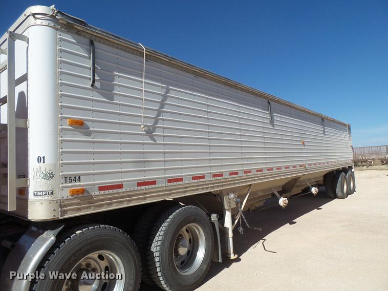 image for item DD1203 1993 Timpte double hopper bottom grain trailer