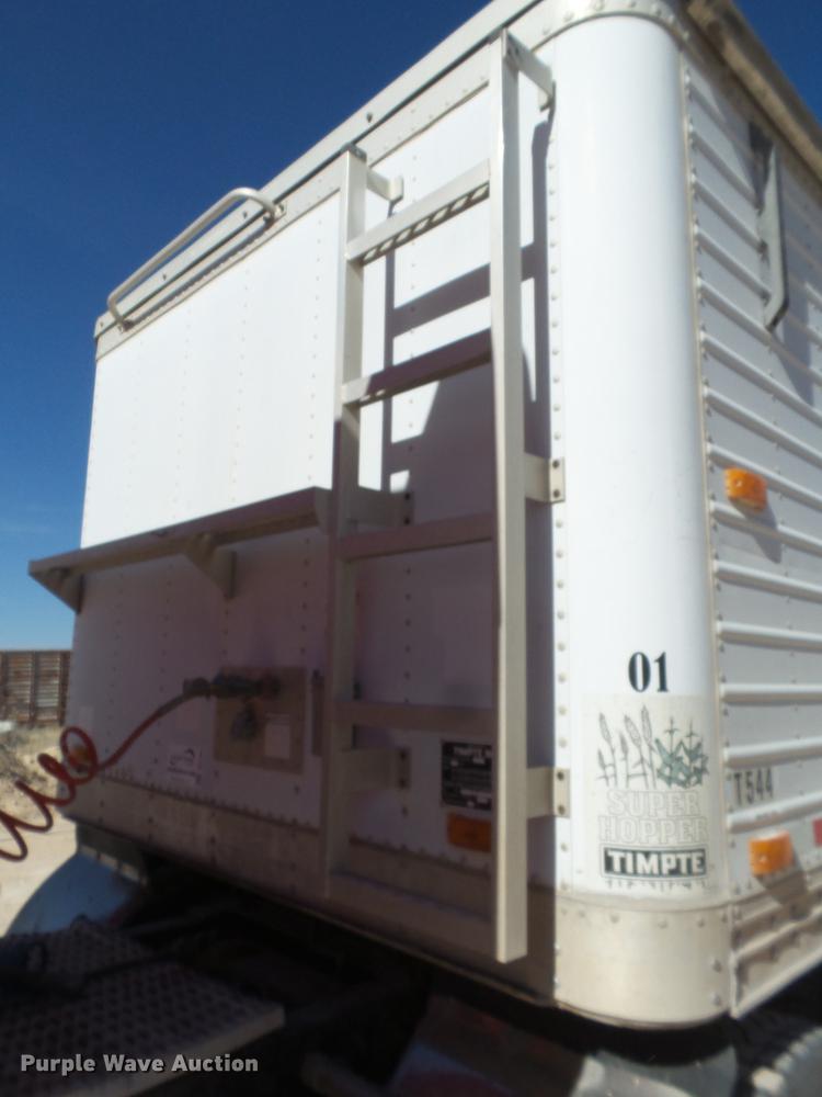 image for item DD1203 1993 Timpte double hopper bottom grain trailer