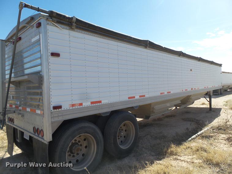 image for item DD1204 2001 Timpte double hopper bottom grain trailer