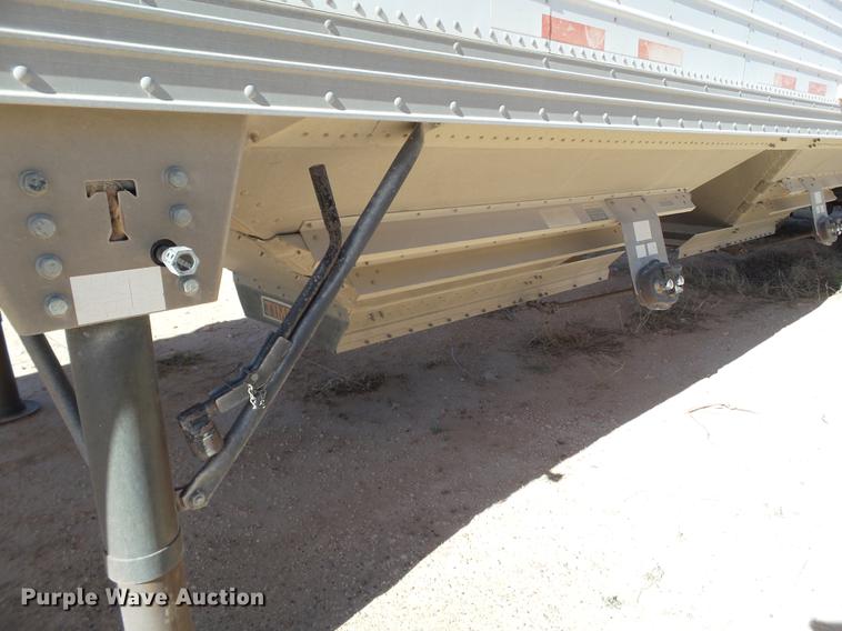 image for item DD1204 2001 Timpte double hopper bottom grain trailer