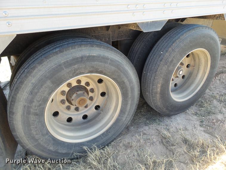 image for item DD1204 2001 Timpte double hopper bottom grain trailer